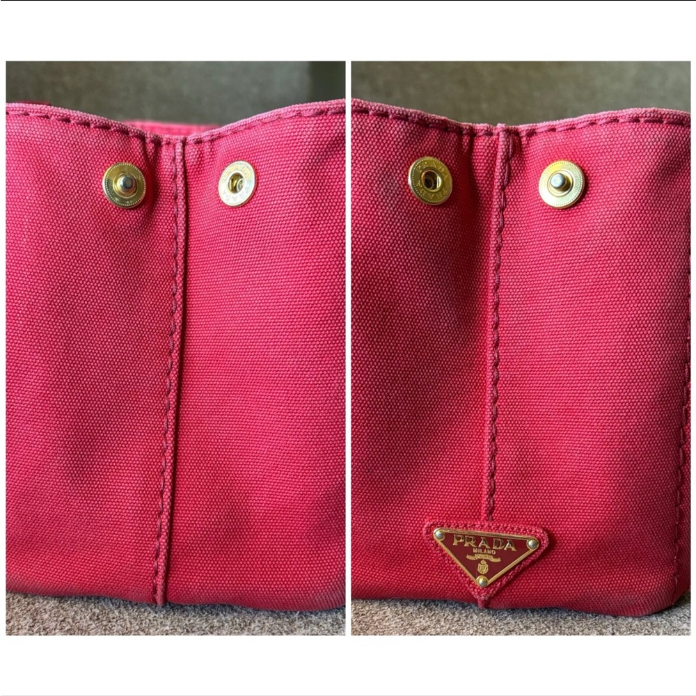 Prada Canapa Tote Bag (mini) - Picture 3 of 12